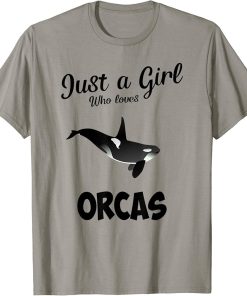 Womens Killer Whale Girls Gift T-Shirt